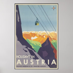 Helgdagar i Österrike Poster
