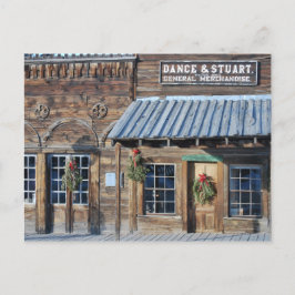 Helgdagar i spökstaden Montana Scenic Nevada City Helg Vykort