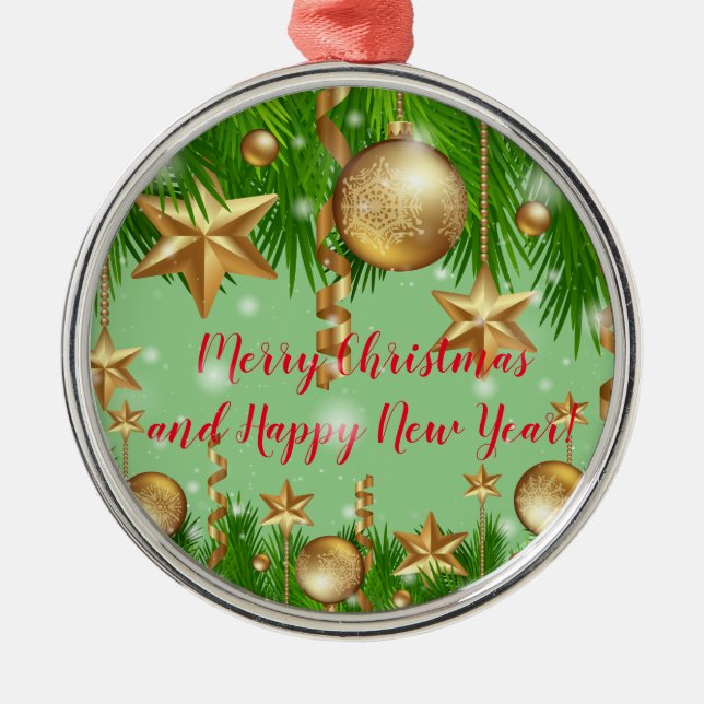 Helgdagar Julgransprydnad Metall (Framsidan)