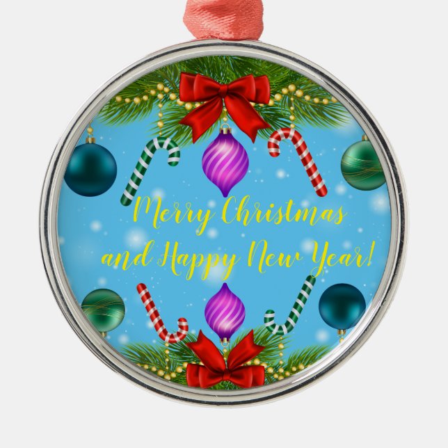 Helgdagar Julgransprydnad Metall (Framsidan)