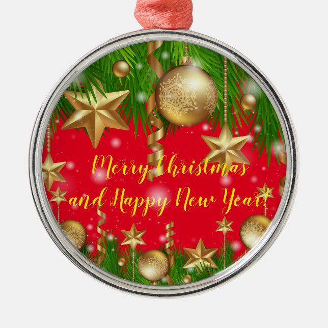 Helgdagar Julgransprydnad Metall (Framsidan)