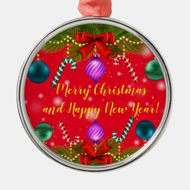 Helgdagar Julgransprydnad Metall (Framsidan)