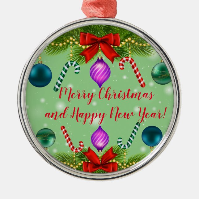 Helgdagar Julgransprydnad Metall (Framsidan)