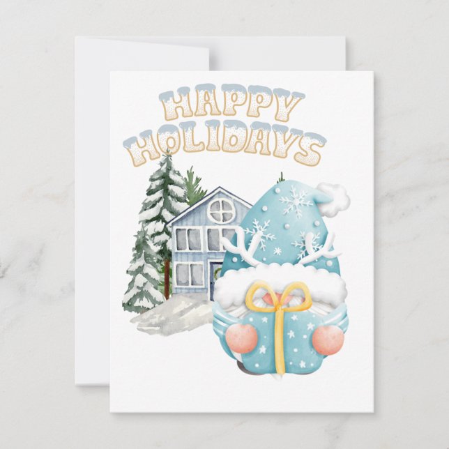 helgdagar julkort (Framsida)