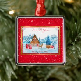 Helgdagar liggande anpassa julgransprydnad metall