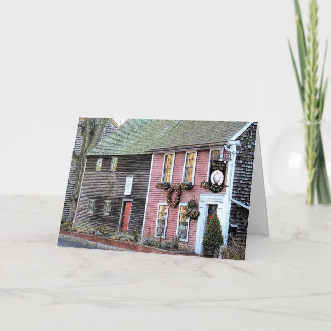 Helgdagar - Richard Sparrowhus i Plymouth, MORSOR Kort (Framsida)