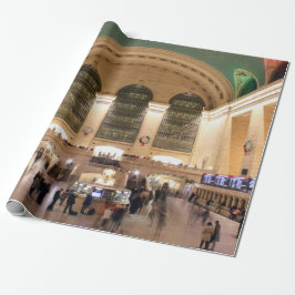HELGDAGAR VID GRAND CENTRAL STATION Wrapping Pappe Presentpapper