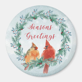 Helgdagar - WC- utandning med kardinalluft Magnet