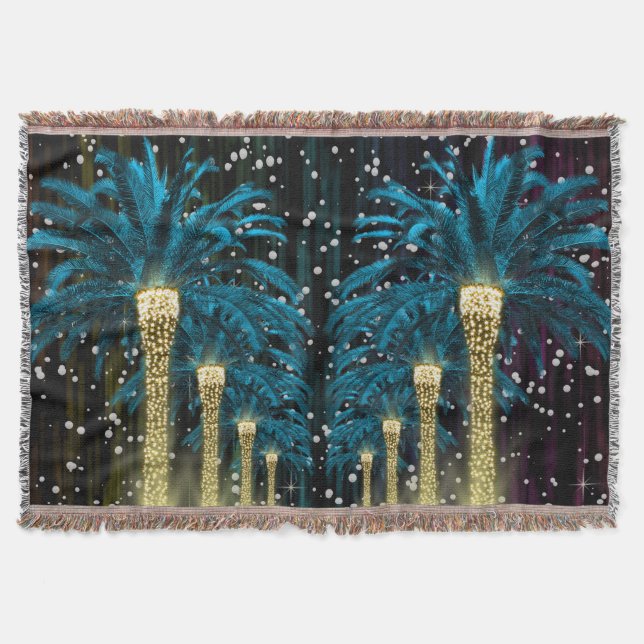 Helgdagar Winter Handflatan Filt (Framsidan)