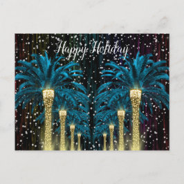 Helgdagar Winter Handflatan Helg Vykort