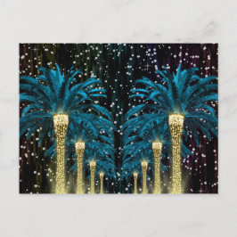 Helgdagar Winter Handflatan Vykort