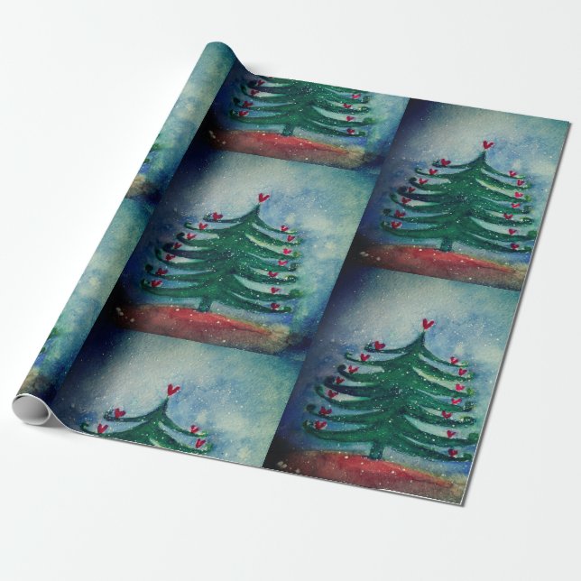 Helgdagar, Winter Wrapping Papper Presentpapper (Utrullad)
