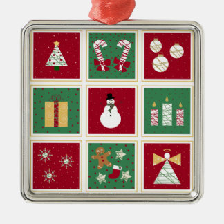 HelgdagarCollageprydnad Julgransprydnad Metall