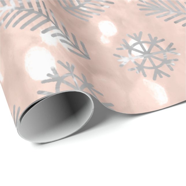 Helgdagarna ro Guld Glitter Julgran Presentpapper (Rullad Hörn)