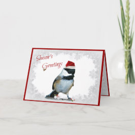 HelgdagChickadee Helgkort