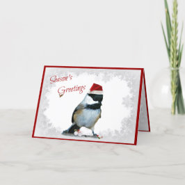 HelgdagChickadee Helgkort