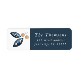 Helgdagglädje - returetiketter returadress etikett