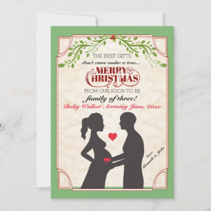 Helgdaggravidmeddelande (bli skallig manen), julkort