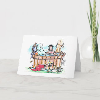 Helgdaghetten badar helgkort