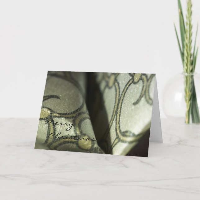 Helgdagkort, papperskranar helgkort (Framsida)