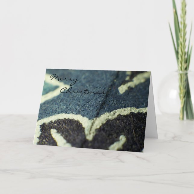 Helgdagkort, papperskranar helgkort (Framsida)