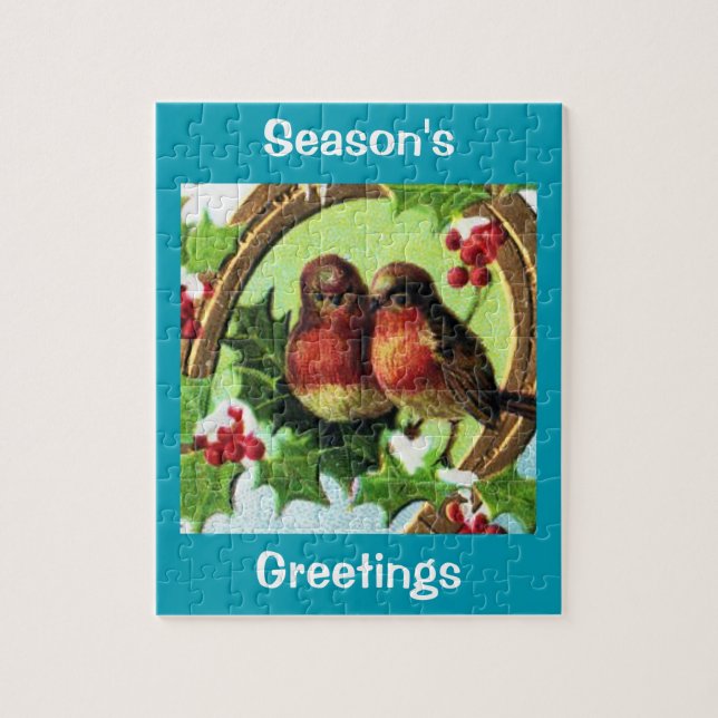 Helgdaglove birds pussel (Vertikal)