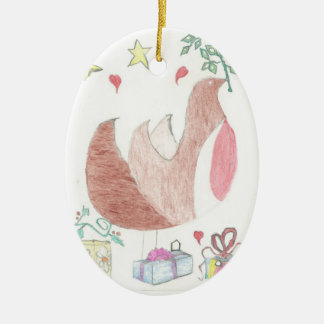 Helgdagprydnad Julgransprydnad Keramik