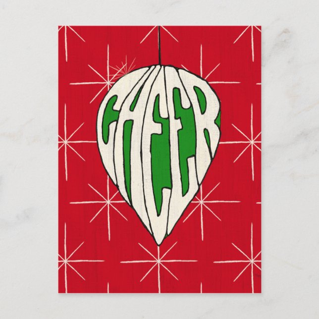 Helgdagprydnadjubel Helg Vykort (Framsida)