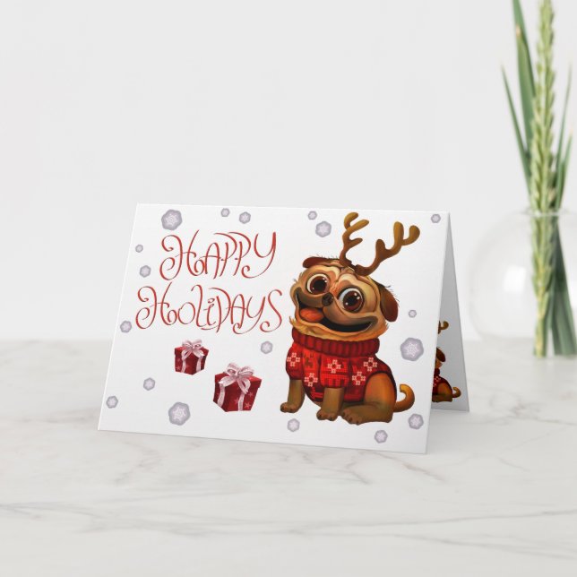 HelgdagPuGreeting kort (Framsida)