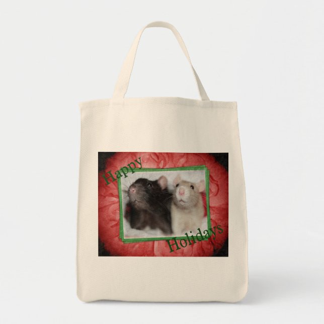 HelgdagRattie shopping bag Tygkasse (Framsidan)