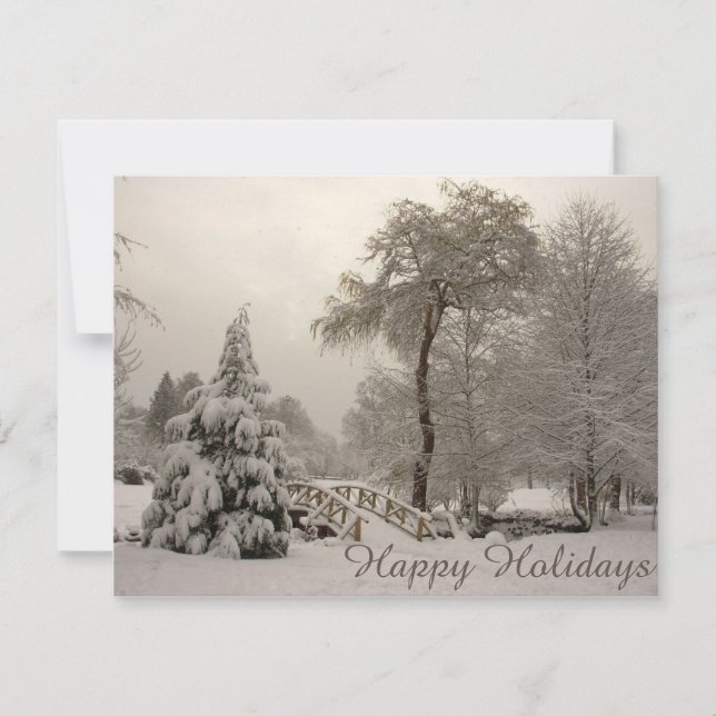 Helgdagskort för Anpassningsbar av julparbjudanden Inbjudningar (Framsida)