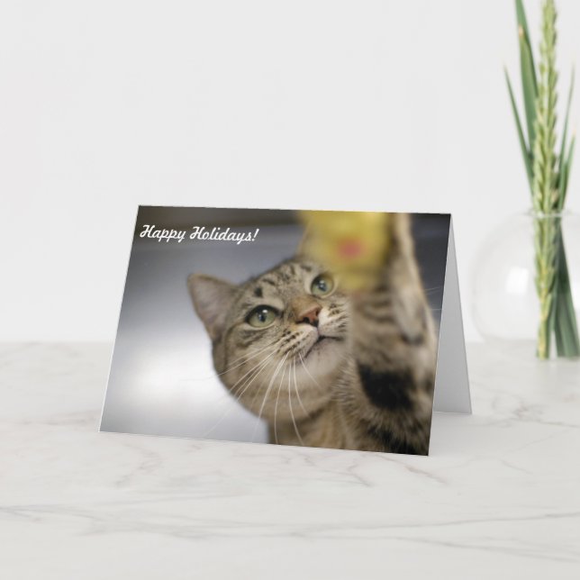 Helgdagskort "fred, glädje, hopp ", helgkort (Framsida)