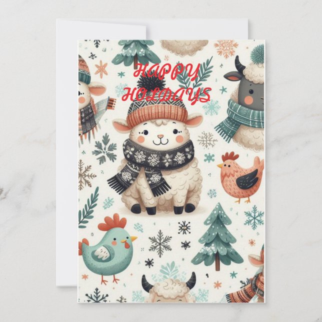 HELGDAGSKORT JULKORT (Framsida)