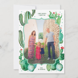 Helgdagskorten Desert Cactus jul Julkort