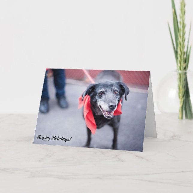 Helgdagskortet "värme helgdagönskemål ", helgkort (Framsida)