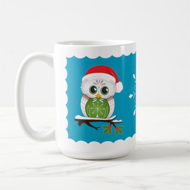 Helgdagugglamugg 15 uns kaffemugg (Vänster)