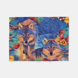 Helgdagvarger Fleecefilt