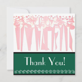 HELGDAKTIEM MED ART DÉCO JULKORT