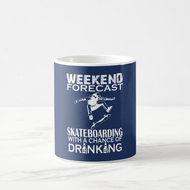 HELGEN FÖRUTSER SKATEBOARDING KAFFEMUGG (Center)
