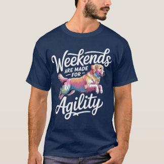 Helger är gjorda för agility hundförartränare t shirt