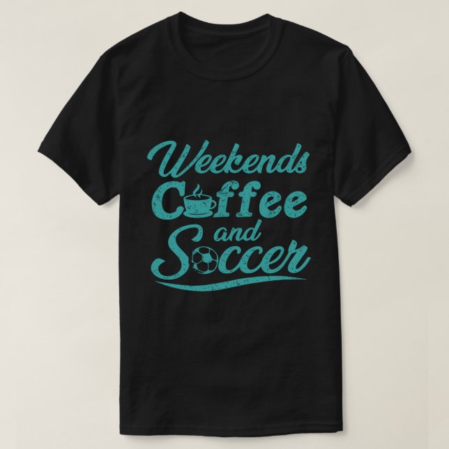 Helger Coffee och Fotboll T Shirt (Design framsida)
