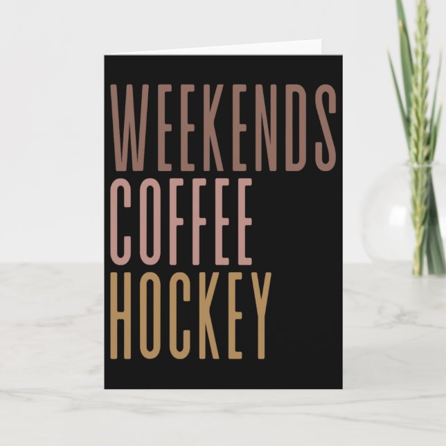 Helger Kafé Hockey  Kort (Framsida)