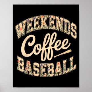 Helger kaffe baseboll söt retro mammas liv med poster