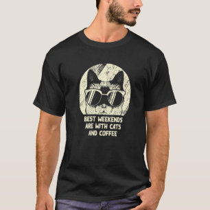Helger Med Katter Och Kaffe Katt Kaffe Kattunge T Shirt