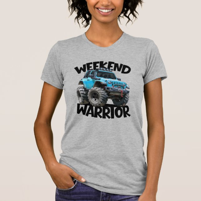 Helgkrigare 4x4  t shirt (Framsida)