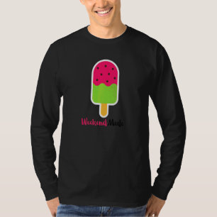 Helgmode Vattenmelon Glass För Strand Nöje T Shirt