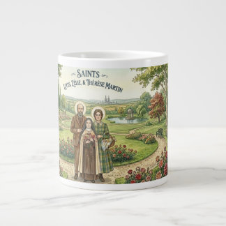 Helgon Louis, Zelie & Therese Martin Jumbo Mugg