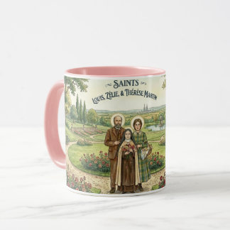 Helgon Louis, Zelie & Therese Martin Mugg
