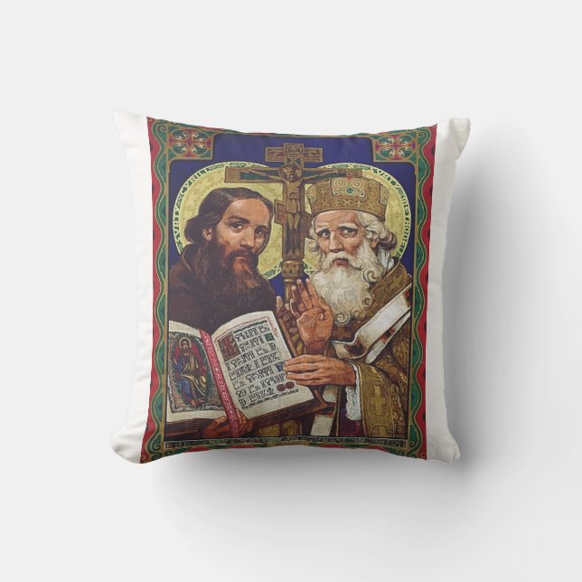 Helgonen Kyrillos och Methodios apostlar till slav Kudde (Framsida)