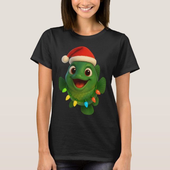 Helgprognos fiske med chans att dricka t shirt (Framsida)